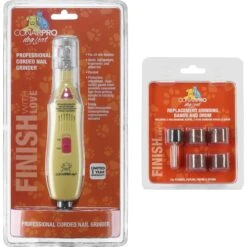 ConairPROPET Professional Dog Nail Grinder & ConairPROPET Professional Nail Grinder Replacement Tips