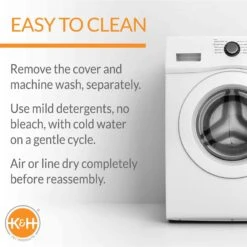 K&H Pet Products Quilt-Top Superior Orthopedic Dog Bed -Cozy Paws 320325 PT4. AC SS1800 V1631773709