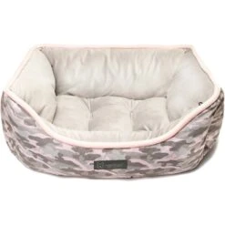 Nandog Reversible Design Camu Cat & Dog Bed -Cozy Paws 321779 PT2. AC SS1800 V1629133287