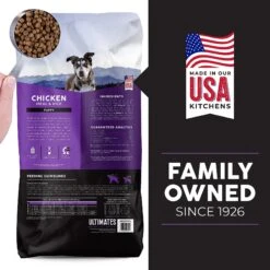 Ultimates Puppy Chicken Meal & Rice Flavored Dry Dog Food -Cozy Paws 322686 PT2. AC SS1800 V1635181590