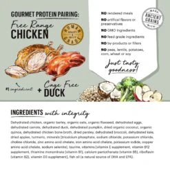 The Honest Kitchen Gourmet Grains Chicken & Duck Recipe Dehydrated Dog Food -Cozy Paws 325994 PT2. AC SS1800 V1649740905