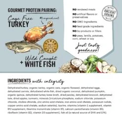 The Honest Kitchen Gourmet Grains Turkey & White Fish Recipe Dehydrated Dog Food -Cozy Paws 325997 PT2. AC SS1800 V1649716897