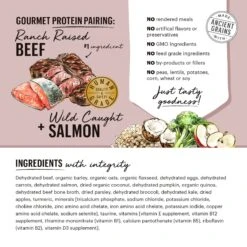The Honest Kitchen Gourmet Grains Beef & Salmon Recipe Dehydrated Dog Food -Cozy Paws 326000 PT2. AC SS1800 V1659908958