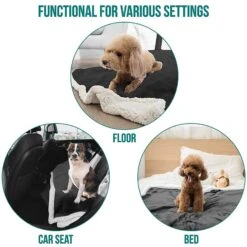 PetAmi Sherpa Cat & Dog Blanket -Cozy Paws 326482 PT5. AC SS1800 V1631835974