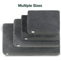 Zinus Green Tea Dog Bed, Dark Grey, 4-in -Cozy Paws 327437 PT8. AC SS1800 V1631604680