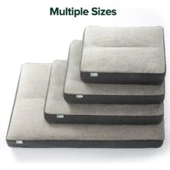 Zinus UltraPlush Green Tea Dog Bed, Grey, 5-in -Cozy Paws 327439 PT8. AC SS1800 V1631618242