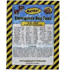 Mayday Emergency Dry Dog Food, 8-oz Bag -Cozy Paws 327465 PT3. AC SS1800 V1631640096