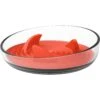 Pet Life Cirlicue Shark Fin Shaped Modern Slow Feeding Dog & Cat Bowl -Cozy Paws 328503 MAIN. AC SS1800 V1631312226