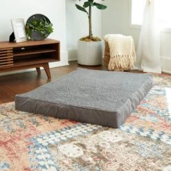 Happy Hounds Otis Orthopedic Pillow Dog Bed With Removable Cover, Gray -Cozy Paws 328585 PT4. AC SS1800 V1631152950