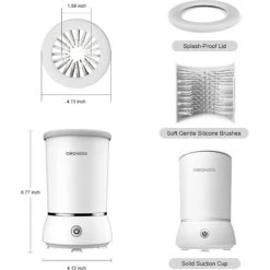 DOGNESS Automatic Cat & Dog Pet Paw Cleaner & Massager, Small/Medium -Cozy Paws 328686 PT6. AC SS1800 V1631763379