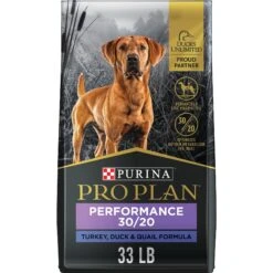 Purina Pro Plan Sport Performance All Life Stages High-Protein 30/20 Turkey, Duck & Quail Formula Dry Dog Food
