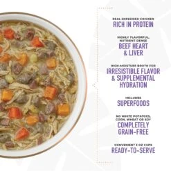 Tiki Dog Aloha Petites Chicken & Beef Liver Recipe In Chicken Broth Wet Dog Food, 3-oz Cup, Case Of 4 -Cozy Paws 333556 PT4. AC SS1800 V1633396916