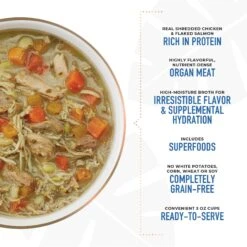 Tiki Dog Aloha Petites Chicken & Salmon Recipe In Chicken Broth Wet Dog Food, 3-oz Cup, Case Of 4 -Cozy Paws 333560 PT4. AC SS1800 V1633394855