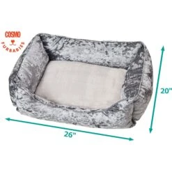Cosmo Furbabies Velvet Step In Dog Bed -Cozy Paws 336372 PT3. AC SS1800 V1634740463