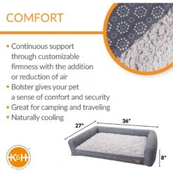 K&H Pet Products Air Sofa Dog Bed -Cozy Paws 337401 PT1. AC SS1800 V1634325117