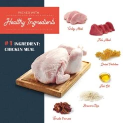 Flourish Chicken & Turkey Meal Dry Dog Food -Cozy Paws 338382 PT3. AC SS1800 V1636477278