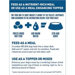 ORIJEN Original Grain-Free Freeze-Dried Dog Food & Topper & ORIJEN Tundra Grain-Free Freeze-Dried Dog Food & Topper -Cozy Paws 338711 PT4. AC SS1800 V1635867987