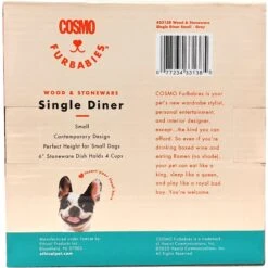 Cosmo Furbabies Single Dog & Cat Diner -Cozy Paws 341990 PT3. AC SS1800 V1636060070