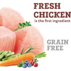 Optimeal Puppy Grain-Free Chicken & Beef Recipe Tender Morsels In Savory Sauce Recipe Wet Dog Food, 3-oz Pouch, Case Of 24 -Cozy Paws 342191 PT3. AC SS1800 V1691505624