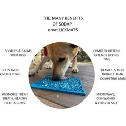 SodaPup Emat Jigsaw Dog Lick Mat -Cozy Paws 346977 PT3. AC SS1800 V1638305821
