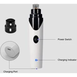 PATPET N8 Quiet & Mini Small Pet Nail Grinder -Cozy Paws 348156 PT8. AC SS1800 V1660515473