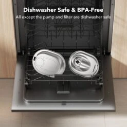 Petlibro Stainless Steel Dog & Cat Water Fountain, 2-L 14 Petlibro Stainless Steel Dog & Cat Water Fountain, 2-L -Cozy Paws 352550 PT3. AC SS1800 V1689084907