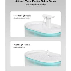 Petlibro Capsule Automatic Dog & Cat Water Fountain, 2-L -Cozy Paws 352552 PT2. AC SS1800 V1694184633