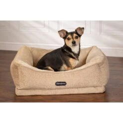 Beautyrest Ultra Plush Quilted Dog & Cat Bed -Cozy Paws 353112 PT2. AC SS1800 V1639063965