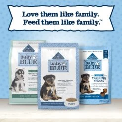 Blue Buffalo Baby Blue Healthy Growth Formula Natural Chicken & Brown Rice Recipe Puppy Dry Food -Cozy Paws 354131 PT8. AC SS1800 V1704319712