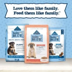 Blue Buffalo Baby Blue Large Breed Healthy Growth Formula Natural Chicken & Brown Rice Recipe Puppy Dry Food, 24-lb Bag -Cozy Paws 354132 PT8. AC SS1800 V1646089612