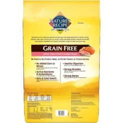 Nature's Recipe Grain-Free Salmon, Sweet Potato & Pumpkin Recipe Dry Dog Food -Cozy Paws 355834 PT1. AC SS1800 V1640643682