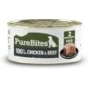 PureBites 100% Pure Chicken & Beef Paté Dog Food Toppings, 2.5-oz Can, 12 Count -Cozy Paws 356464 MAIN. AC SS1800 V1677859843