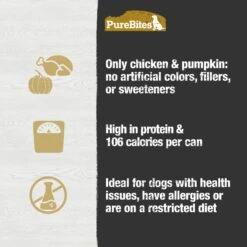 PureBites Dog Pates Chicken & Pumpkin Food Topping -Cozy Paws 356468 PT4. AC SS1800 V1677859875