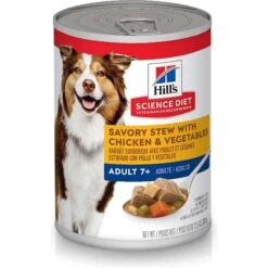 Hill's Science Diet Adult 7+ Savory Stew With Chicken & Vegetables Canned Dog Food & Hill's Science Diet Adult 7+ Savory Stew With Beef & Vegetables Canned Dog Food -Cozy Paws 356843 PT1. AC SS1800 V1640904401