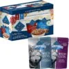 Blue Buffalo Delectables Chicken & Beef Dinner Variety Pack Grain-Free Wet Dog Food Topper, 3-oz Pouches, Case Of 12 & Blue Buffalo Wilderness Trail Toppers Wild Cuts Variety Pack Chunky Chicken & Beef Bites In Gravy Grain-Free Dog Food Topper, 3-oz, Pouch Of 12