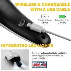 LuckyTail Nail Grinder Plastic Dog & Cat Grooming Tool -Cozy Paws 357066 PT5. AC SS1800 V1640882228