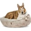 Bark And Slumber Round Cloud Bolster Dog Bed With Removable Cover 1 Bark And Slumber Round Cloud Bolster Dog Bed With Removable Cover -Cozy Paws 361271 MAIN. AC SS1800 V1645485683
