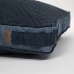 Bark And Slumber Rectangular Lounger Pillow Dog Bed With Removable Cover -Cozy Paws 361297 PT6. AC SS1800 V1646872631