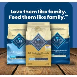 Blue Buffalo Life Protection Formula Small Breed Healthy Weight Adult Chicken & Brown Rice Recipe Dry Dog Food -Cozy Paws 361629 PT8. AC SS1800 V1704319892