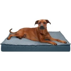 FurHaven Quilt Top Memory Foam Convertible Indoor/Outdoor Cat & Dog Bed -Cozy Paws 362129 PT1. AC SS1800 V1667228507