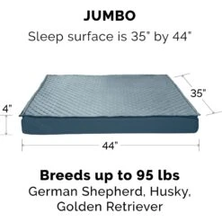 FurHaven Quilt Top Memory Foam Convertible Indoor/Outdoor Cat & Dog Bed -Cozy Paws 362129 PT7. AC SS1800 V1645656109