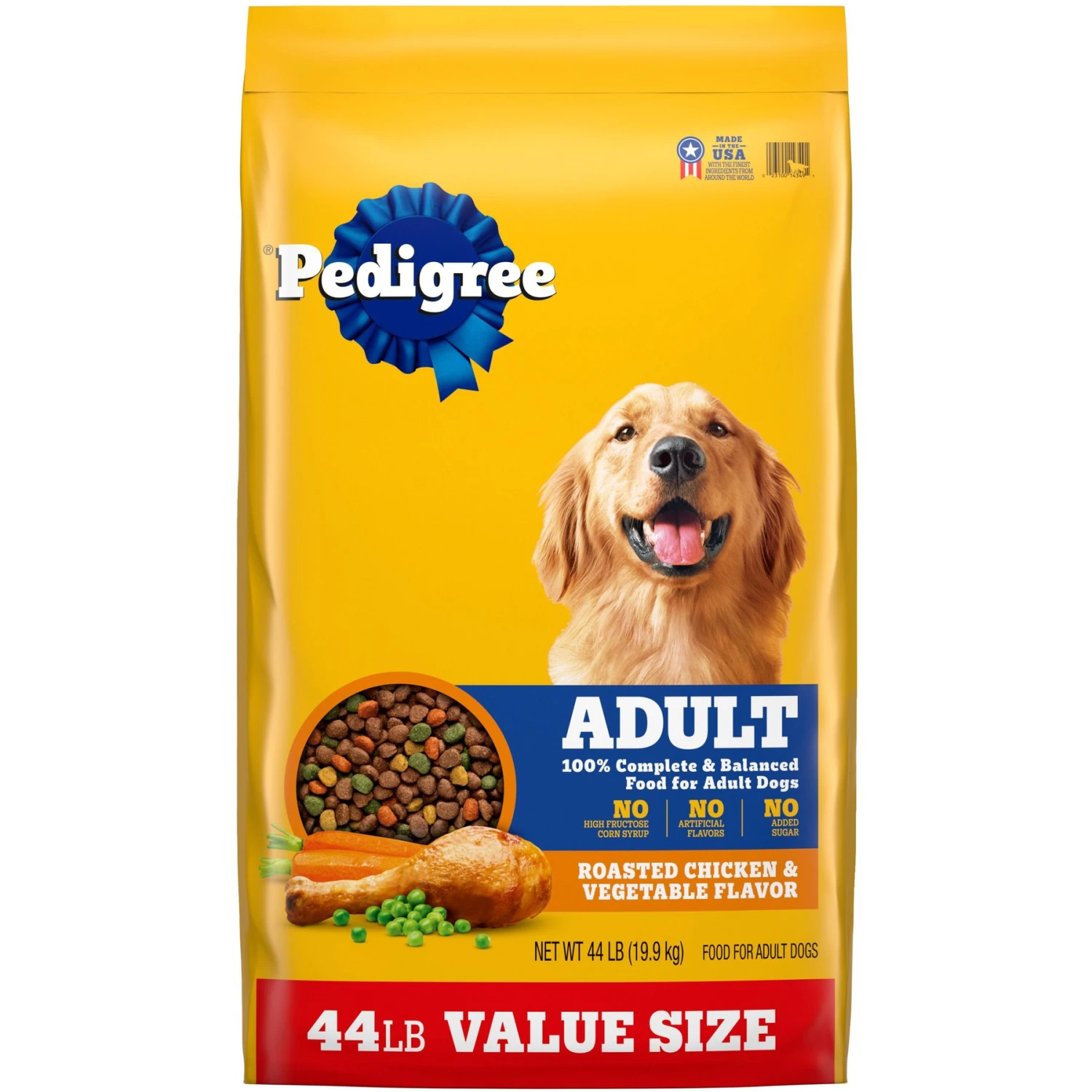 Pedigree Complete Nutrition Roasted Chicken, Rice & Vegetable Flavor Dog Kibble Adult Dry Dog Food 3 Pedigree Complete Nutrition Roasted Chicken, Rice & Vegetable Flavor Dog Kibble Adult Dry Dog Food