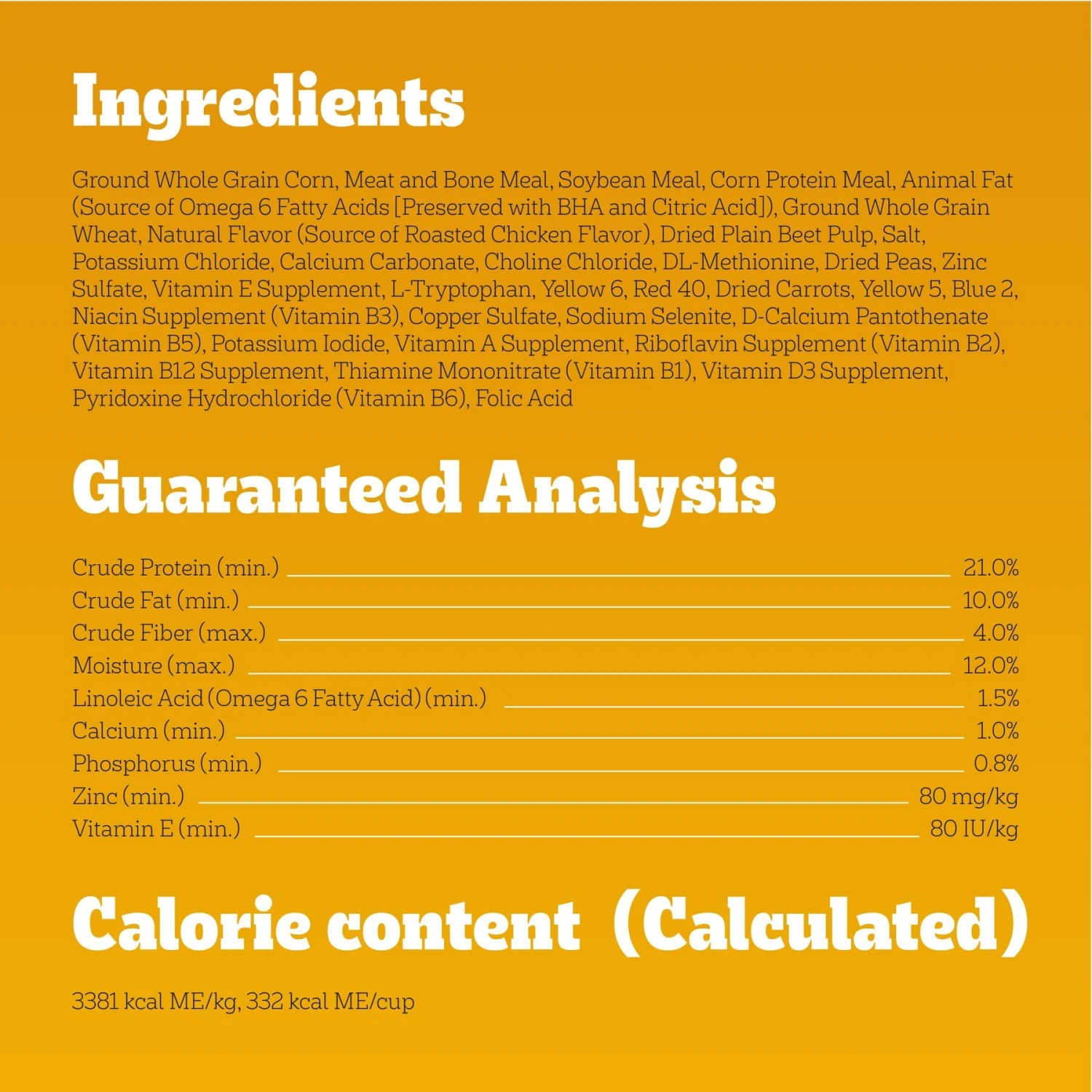 Pedigree Complete Nutrition Roasted Chicken, Rice & Vegetable Flavor Dog Kibble Adult Dry Dog Food 8 Pedigree Complete Nutrition Roasted Chicken, Rice & Vegetable Flavor Dog Kibble Adult Dry Dog Food - Image 6