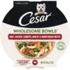 Cesar Wholesome Bowls Beef, Chicken, Carrots, Barley & Green Beans Recipe Small Breed Adult Soft Wet Dog Food -Cozy Paws 362794 MAIN. AC SS1800 V1695650076
