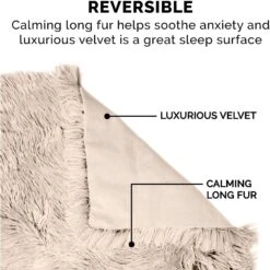 FurHaven Polyester Long Fur & Velvet Dog Blanket -Cozy Paws 363174 PT6. AC SS1800 V1658002510