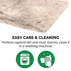 FurHaven Polyester Long Fur & Velvet Dog Blanket -Cozy Paws 363174 PT7. AC SS1800 V1657818555