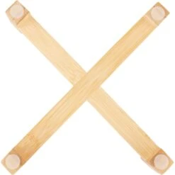 Frisco Elevated Terrazzo Non-skid Ceramic Bowl With Bamboo Stand -Cozy Paws 363375 PT6. AC SS1800 V1657657266