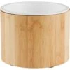 Frisco Elevated Non-Skid Bamboo Melamine Dog Bowl With Bamboo Stand -Cozy Paws 363391 MAIN. AC SS1800 V1659548071