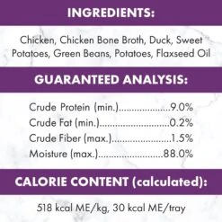 Nutro So Simple Meal Complement Chicken & Duck Recipe In Bone Broth Grain-Free Adult Wet Dog Food Topper -Cozy Paws 363762 PT5. AC SS1800 V1702666003