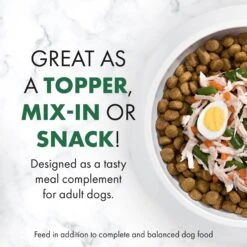 Nutro So Simple Meal Complement Chicken Recipe In Bone Broth Grain-Free Adult Wet Dog Food Topper -Cozy Paws 363764 PT4. AC SS1800 V1702666771